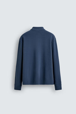 POLO ESTRUCTURA RAYAS / Azul?n - Zara фото 8