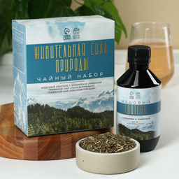 Набор Живительная сила природы: сбитень 250 мл., чай травяной 100 г (2 шт. х 50 г).