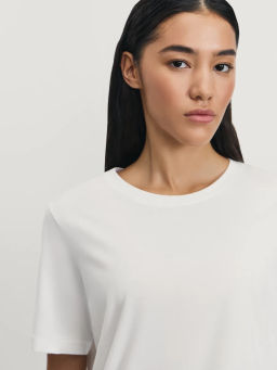 Базовая футболка из хлопка / Zarina  фото 7