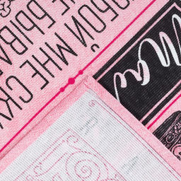 Цена за 2 шт. Полотенце кухонное Доляна Мамочка 34х60 см, рогожка, 100% хлопок 160 гр/м  фото 5