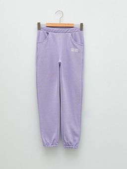 Beli Lastikli Bask?l? K?z ?ocuk Jogger E?ofman Alt?