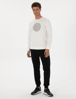 Siyah Slim Fit 3 _plik Pa_as_ Lastikli E_ofman Alt_