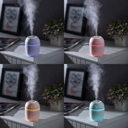 Увлажнитель HM-20 ультразвуковой, 0.22 л, 1.5 Вт, USB в компл., белый