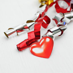 Хлопушка пневматическая Свадебная, фольга, серпантин, вложения, 30 см - Страна карнавалия фото 3