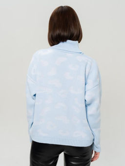 Водолазка Леопард с шерстью 20% - Esenia фото 20