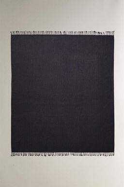 COTTON BEACH TOWEL WITH THIN STRIPES