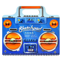 Скетчпад 295х260 мм, 60 л, блок - белый офсет 120 г/м?, арт. 59744 МАГНИТОФОН - Феникс+ фото 6