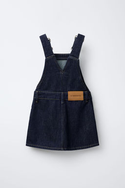 DENIM PINAFORE DRESS BENSIMON ® X ZARA  фото 2