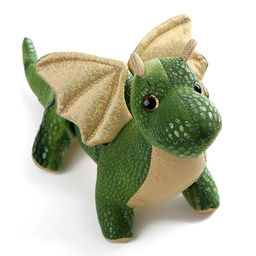 Мягкая игрушка Дракончик, 29 см, цвет зелёный - Simaland фото 4