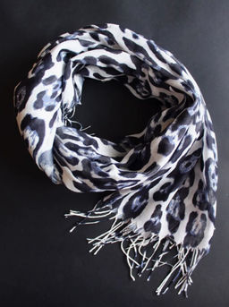 K13592 Платок 70/180 хлопок СЕРЫЙ