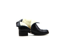 Ботильоны 323.irma5S.black /шерсть