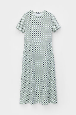 Платье Very Neat ЕВТ 5044 из интерлока комбинированная  фото 5