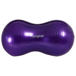 Фитбол «Гантель» ONLYTOP, 75×38×38 см, 900 г, цвет МИКС