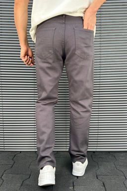 TRENDYOL MAN Krem Baggy/Bol Paca Gabardin %100 Pamuklu Rahat Pantolon TMNSS25PL00039 - Trendyolmilla фото 2