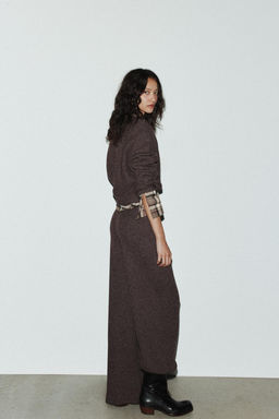 SOFT WIDE-LEG TROUSERS - Zara фото 4