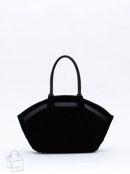 Сумка женская кожаная 2346YF black Polina&Eiterou  в Новосибирске