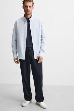 LYOCELL JOGGER WAIST TROUSERS - Zara фото 35