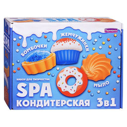 Развивашки.С1025 SРА-Набор 3в1 "Кондитерская" (мыло+бомбы) /10