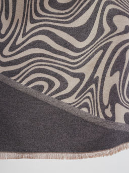 в СОСТАВЕ ШЕРСТЬ и КАШЕМИР! Большой,теплый двусторонний палантин - Tantino фото 5