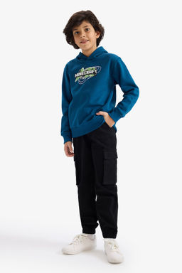 Minecraft Kap__onlu Sweatshirt Erkek _ocuk - Defacto фото 2