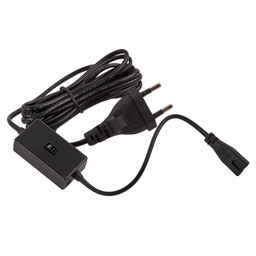 USN-Q851 150W/2P/2M BLACK Выключатель бесконтактный для подключения светильников ULI-Q151, ULI-Q951 к сети 220В. Провод 200 см, 2 контакта. Цвет черный. TM Volpe