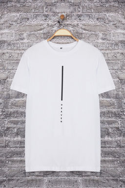 TRENDYOL MAN Siyah Oversize/Genis Kesim Bask?l? %100 Pamuklu T-Shirt TMNSS23TS00261 - Trendyolmilla фото 4