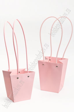 Сумка для цветов 13*15,5*9,5 см (10 шт) SF-7376, розовый