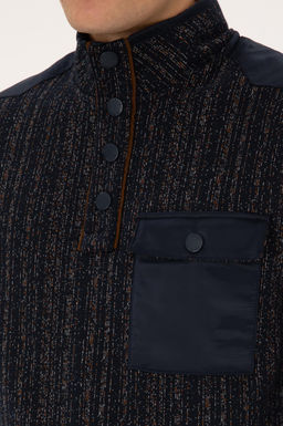 Erkek Regular Fit Bisiklet Yaka Lacivert Sweatshirt - U.s. polo assn фото 7