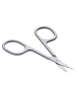 Frau Finger Ножницы маникюрные для кутикулы изогнутые / Premium PS 23, матовые, ручная заточка, 9,3 см