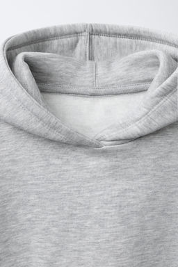 SUDADERA B?SICA ETIQUETA / Gris vigor? - Zara фото 3