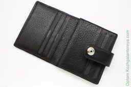 Кожаная мужская визитница Dierhoff Д 7187-640 - Sergio valentini фото 3