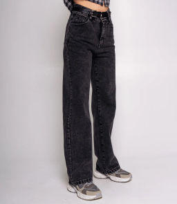 Джинсы #КТ7557, тёмно-серый