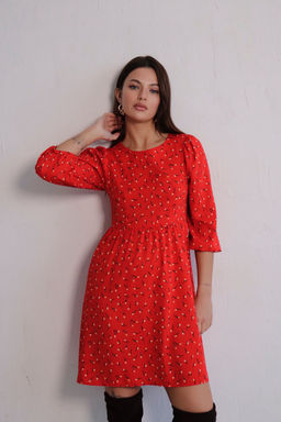 Платье с присборенной юбкой - Martichelli фото 34