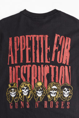 Camiseta estampada de estilo vintage Loose Fit - H&m фото 5