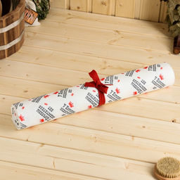 Коврик-лежак для бани У Королевы недостатков нет, 150 х 50 см, белый - Simaland фото 2