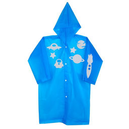 Дождевик Космос со светоотражающими наклейками, рост 120-160 см - Funny toys фото 2