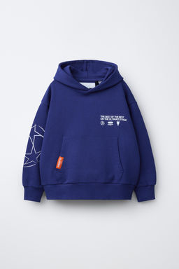 SUDADERA CAPUCHA UEFA CHAMPIONS LEAGUE ® / Azul