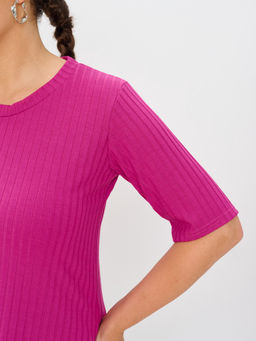 Футболка женская MR014SS3 fuchsia - Maxroses фото 5