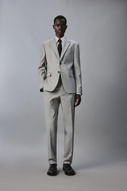 PANTAL?N TRAJE CONFORT / Gris