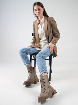 Ботинки EDART 418.21074 nut.cocoa flotter/шерсть