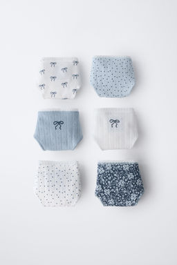 AGES 6-14 / 6-PACK OF BOW BRIEFS - Zara фото 7