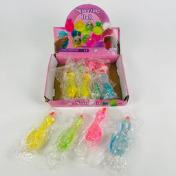 Мякиш антистресс Squeezing Bulb Утки прозрачные 12 шт в уп