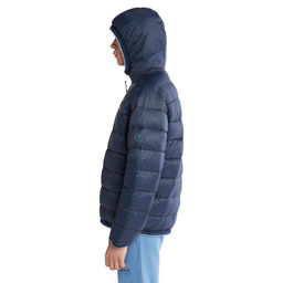 Куртка Timberland Jacket Hooded Mid Weight синяя  фото 3