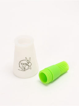 Кисть для масла «Натурально», 11.8×5.2 см, силикон