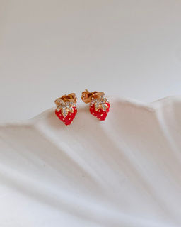 Серьги Ягодка