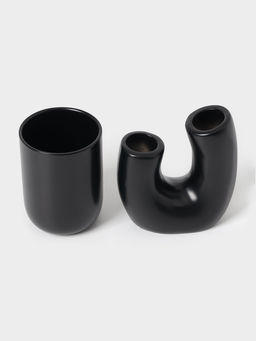 Набор аксессуаров для ванной Равновесие, 4 предмета, мыльница, дозатор для мыла, 2 стакана - Simaland фото 3