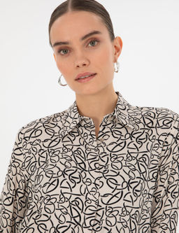 Kum Comfort Fit Uzun Kollu G_mlek - Pierre cardin фото 2