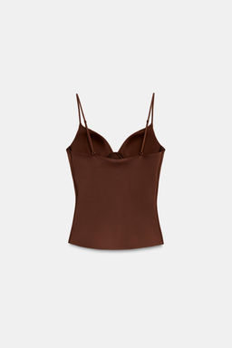 POLYAMIDE BLEND TOP - Zara фото 12