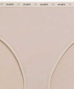ATLANTIC 3CLP-010 Трусы спорт с высокой посадкой Sport High Leg - набор (3 шт.) темный экрю + бежевый + темно-бежевый фото 5