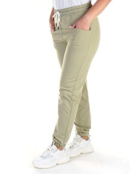 QB-84 Брюки спортивные женские (95% хлопок, 5% стрейч) P&S - Фабричный китай фото 3